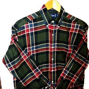 Ralph Lauren Long Sleeve Button Down Plaid Sz M